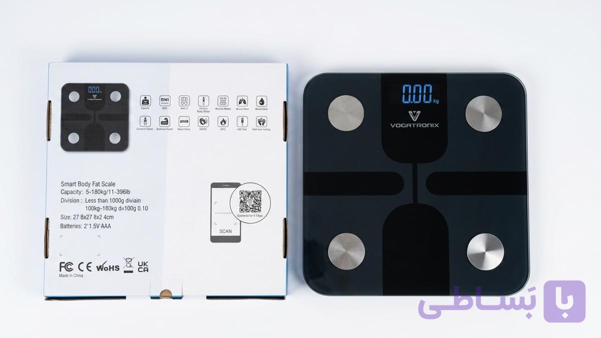 ترازو دیجیتال هوشمند وگاترونیکس VOGATRONIX مدل  VE-SBS01 — تصویر 1