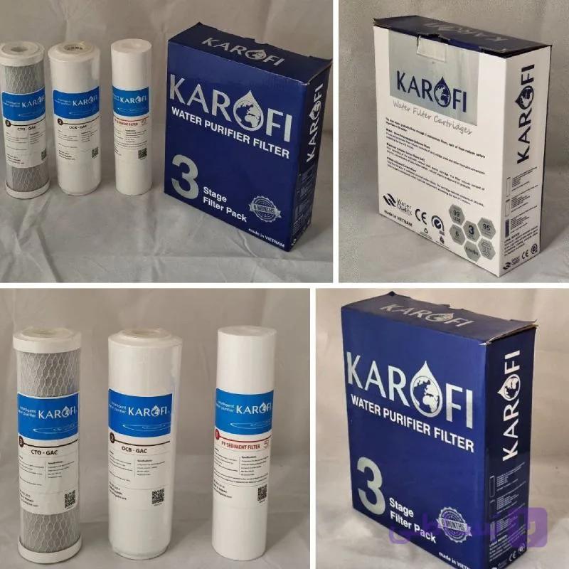 ست 3 تایی فیلتر تصفیه آب KAROFI