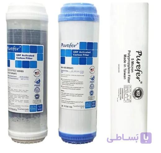 ست فیلتر تصفیه آب PUREFER (محصول شرکت تانک پک)