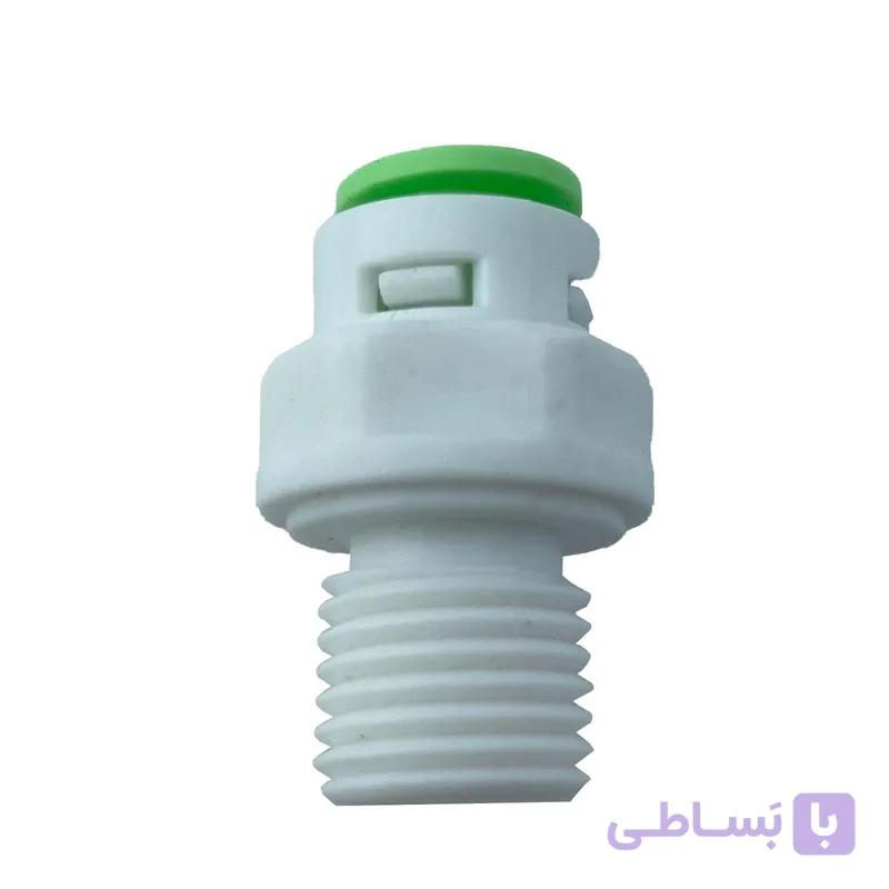 تبدیل اتصال رزوه 1/4 به فیتینگ 6 تکومن (TECOMEN) — تصویر 1