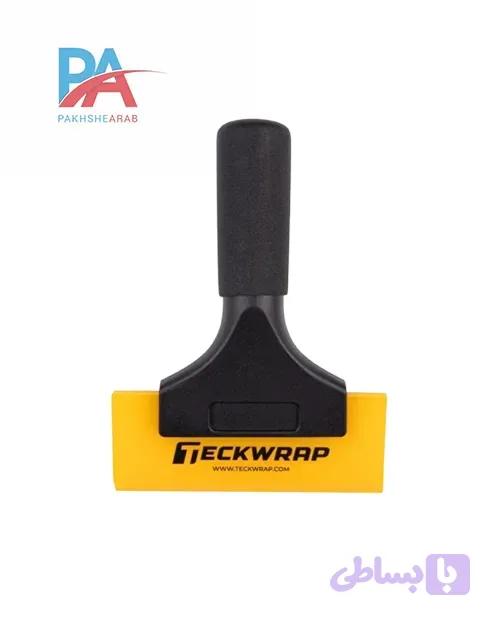 کاردک لاستیکی دسته کوتاه تک رپ 5 اینچ مخصوص نصب PPF و شیشه دودی | TeckWrap — تصویر 1