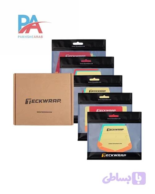 ست کاردک چندرنگ ۱۳ تکه تک رپ مخصوص نصب کاور رنگی خودرو | TeckWrap Multi-Color Squeegee Set — تصویر 1