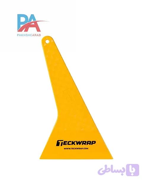 کاردک مثلثی بزرگ تک رپ مخصوص نصب شیشه دودی، کاور و PPF | TeckWrap Triangle Tint Scraper Large