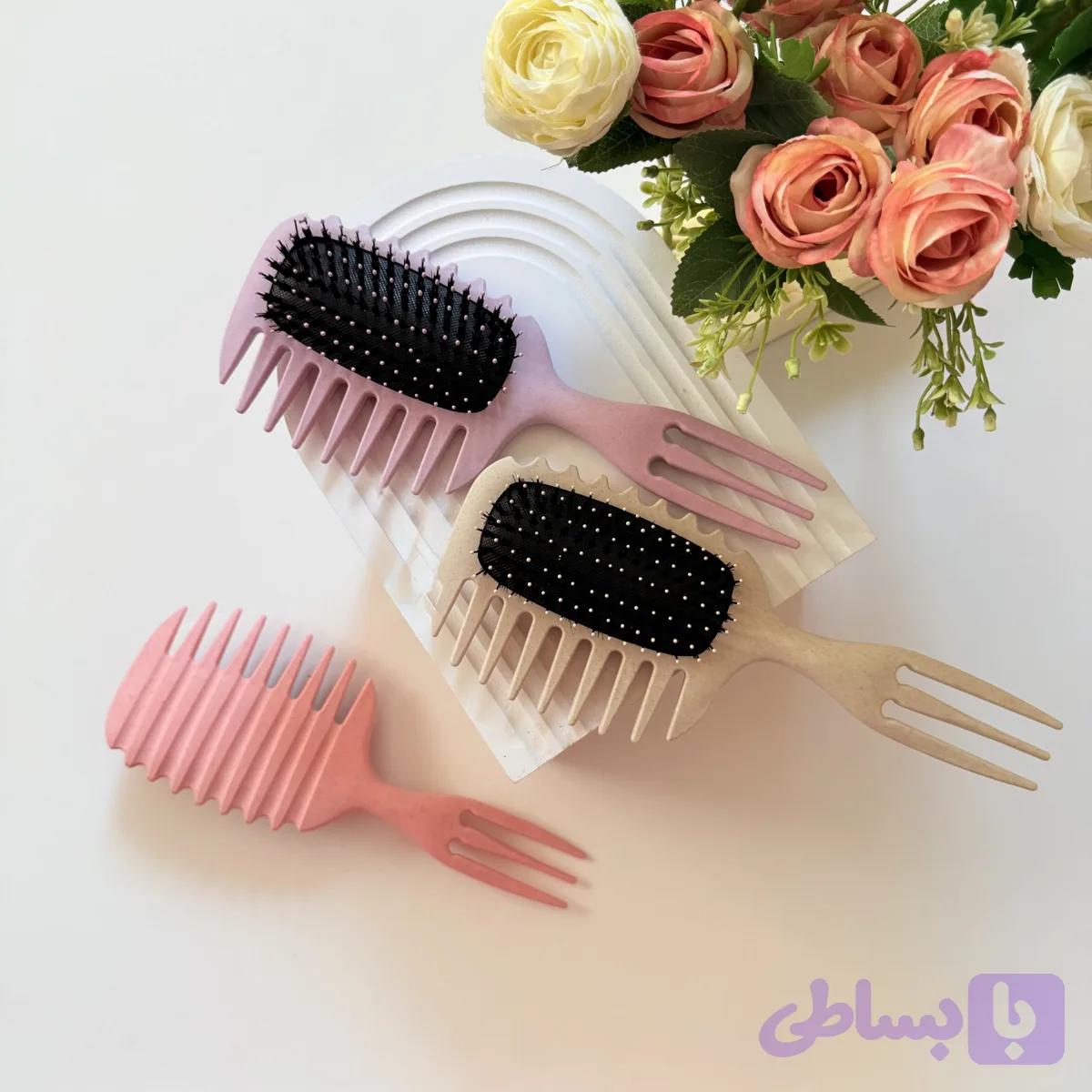 برس سه کاره موی فر