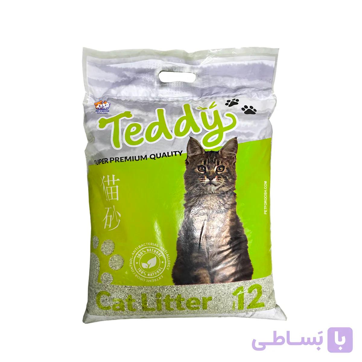 خاک گربه تدی Teddy 10Kgr لوندر