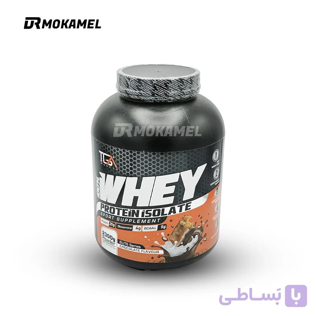 پودر پروتئین وی 100% ایزوله تی جی ای ماسل - 2300 گرم