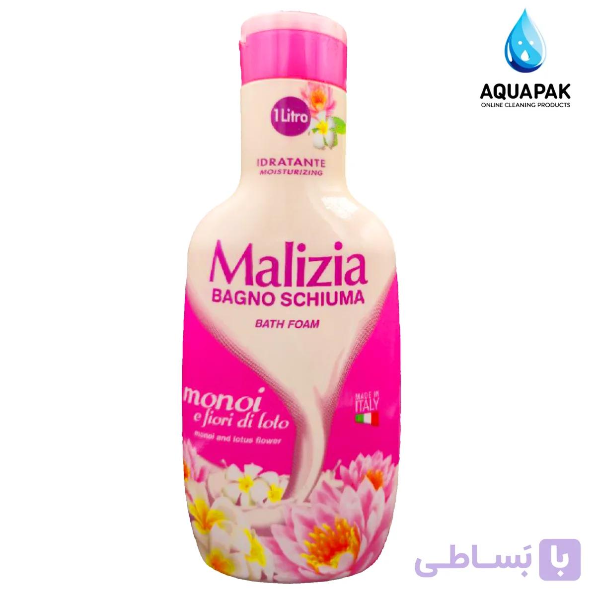 شامپو بدن مالزیا مدل گل نیلوفر ۱لیتری