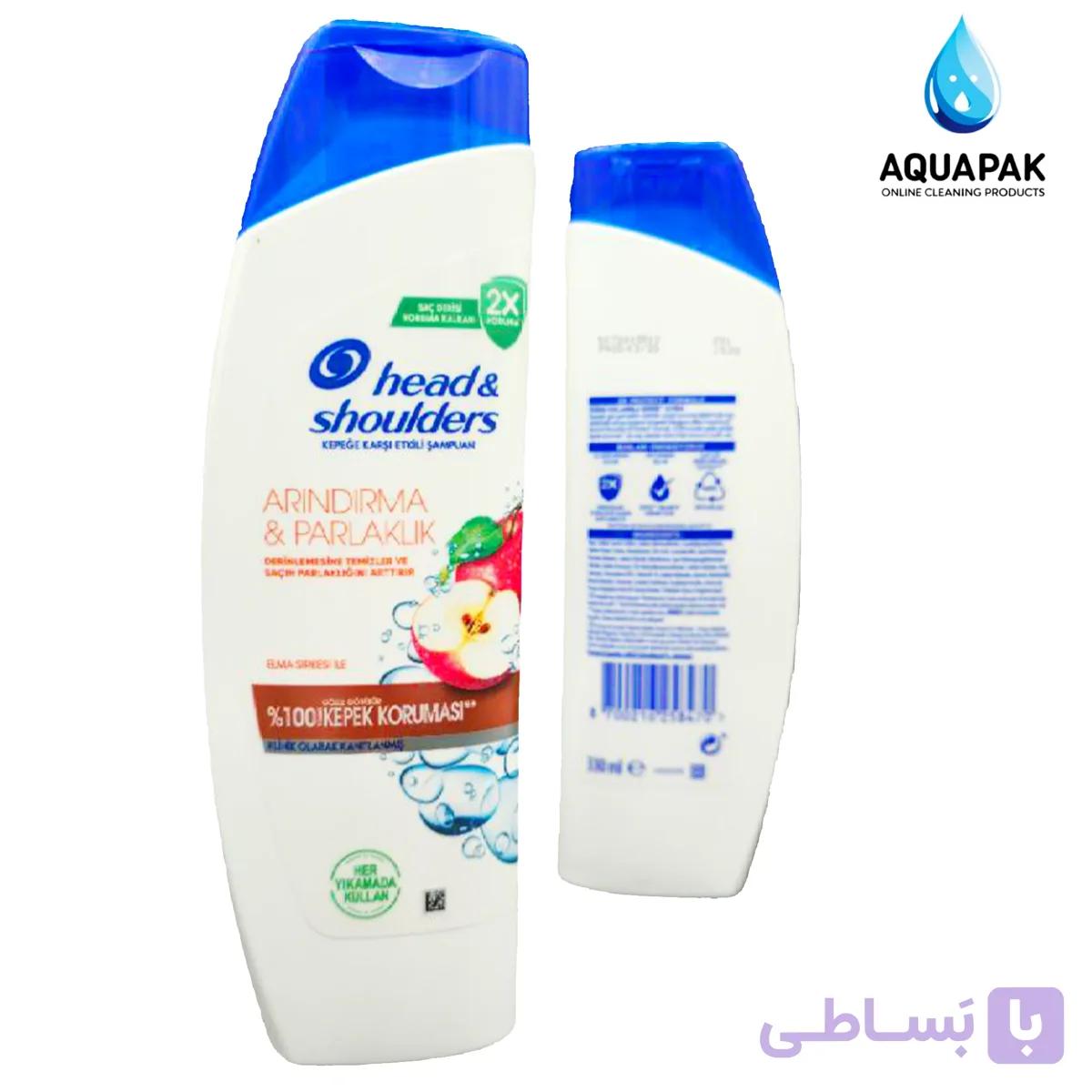 شامپو شولدرز مدل ضد شوره عصاره سیب 330میل