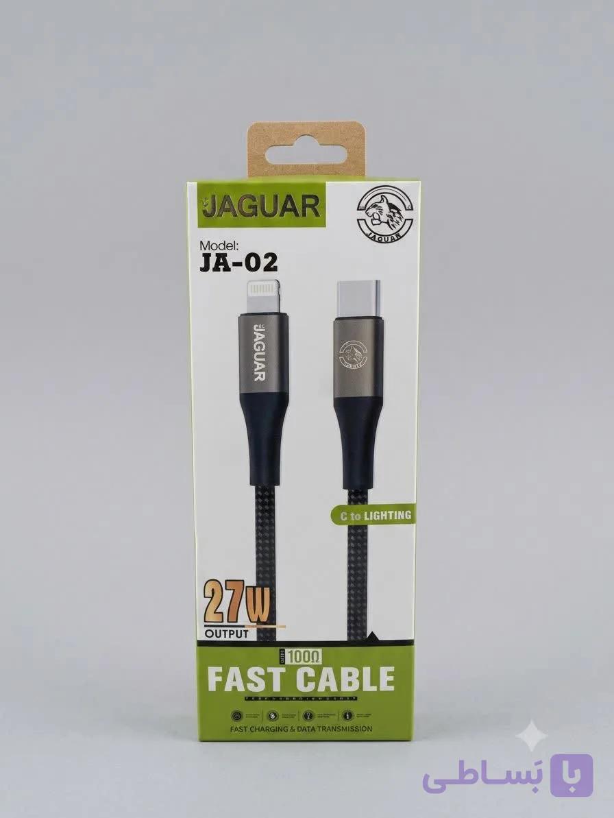 کابل شارژ تایپ سی به لایتنیگ آیفون جگوار مدل JA-02