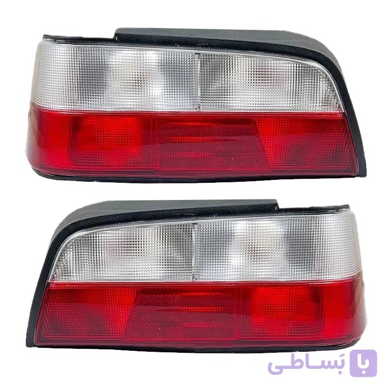چراغ خطر عقب پژو پارس بالا سفید چپ و راست