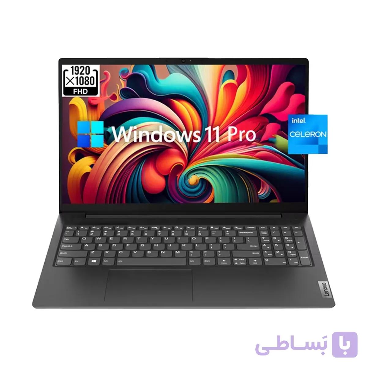 لپ تاپ لنوو 15.6 اینچی مدل V15 G2 IJL Celeron N4500 16GB DDR4 512GB SSD — تصویر 1