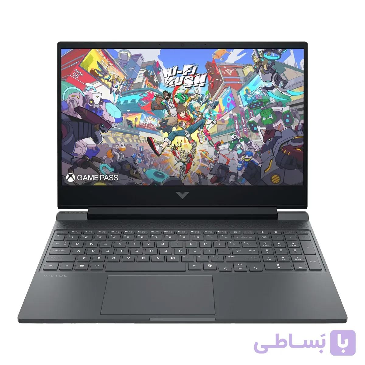 لپ تاپ گیمینگ اچ پی 15.6 اینچی مدل Victus 15-FA2118NW Core 7 240H 24GB 1TB SSD RTX 5060 8GB — تصویر 1