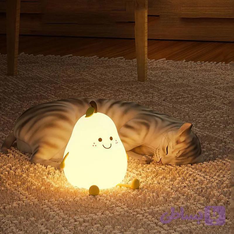 چراغ شب خواب گلابی