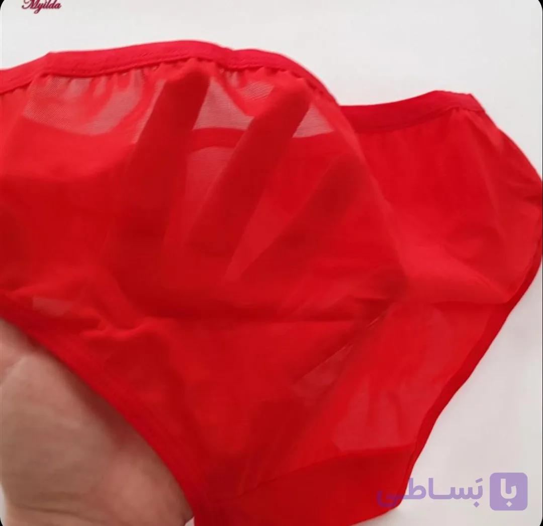 ست شورت وسوتین ساتن