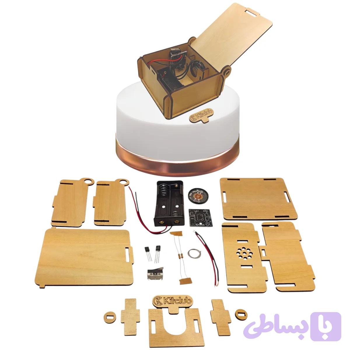 کیت آموزشی جعبه موزیکال چوبی کیت کلاب – مناسب پایه هشتم — تصویر 1