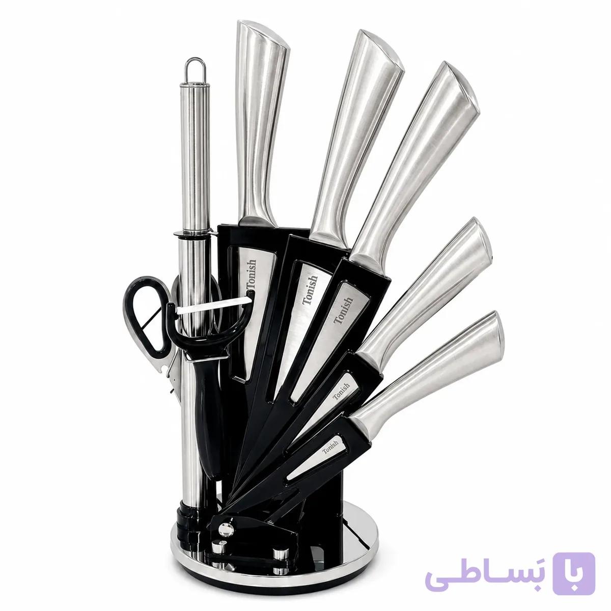 سرویس کارد و ساطور تونیش Tonish مدل ۱۰۰۰ — تصویر 1