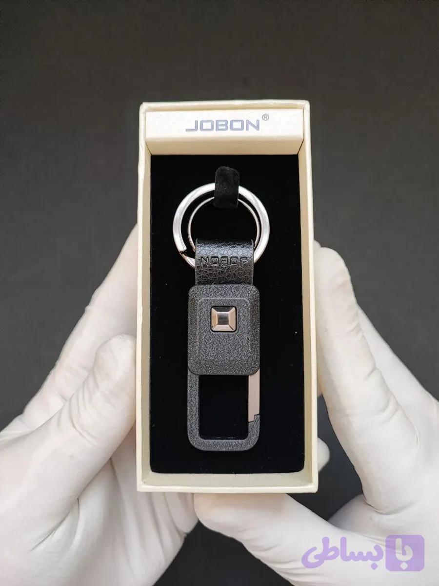 جاکلیدی جوبن (jobon) چراغ دار مشکی