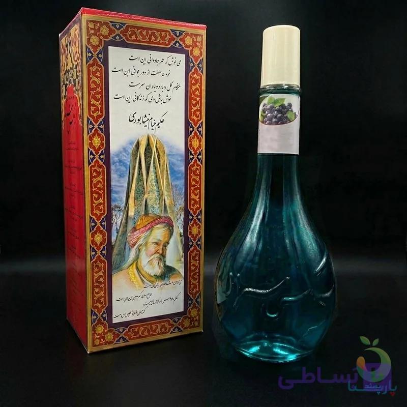 شربت شیشه‌ای کادویی بلوبری