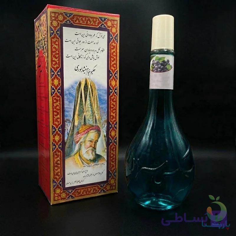 شربت شیشه‌ای کادویی نسترن