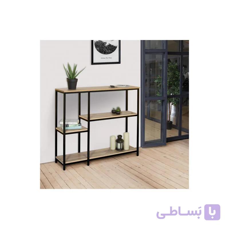 میز کنسول ام دی اف و فلز شیک — تصویر 1