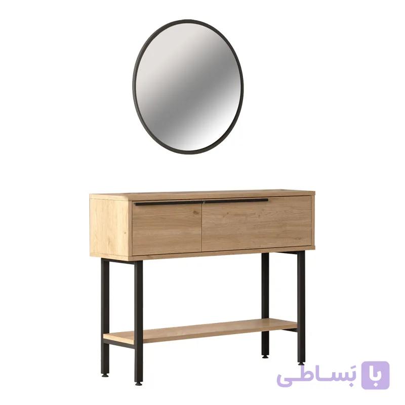 میز آرایش با آینه مدل Wardio — تصویر 1