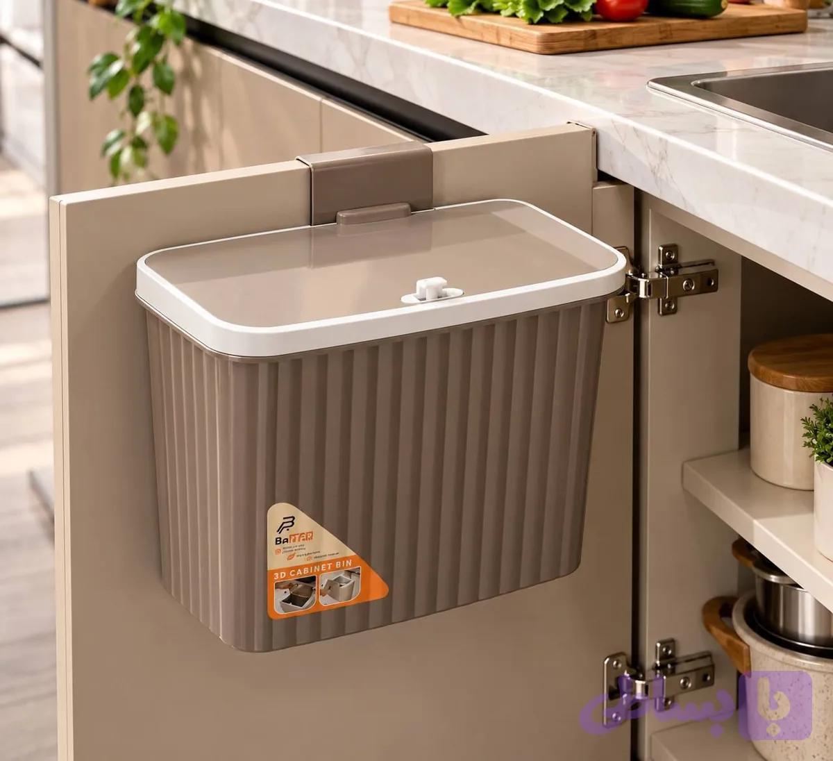 سطل کابینتی قفل دار BARTAR کد 807
