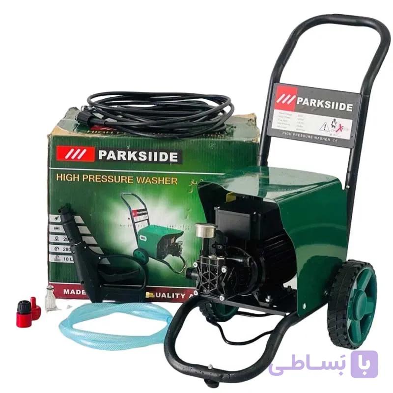 کارواش صنعتی 250 بار چرخدار پارکساید مدل 250Bar — تصویر 1