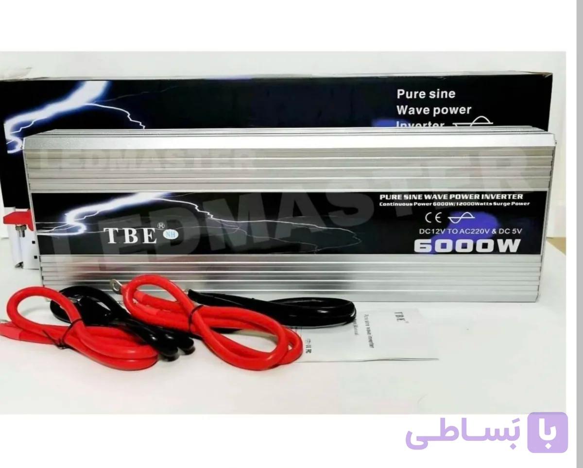 اینورتر مبدل 6000 وات سینوسی فوق صنعی تی بی ای مدل TBE6000