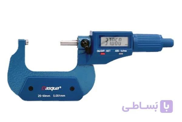 میکرومتر خارجی دیجیتال سایز 25-50 میلیمتر برند داسکوا کد 2110-4210 — تصویر 1