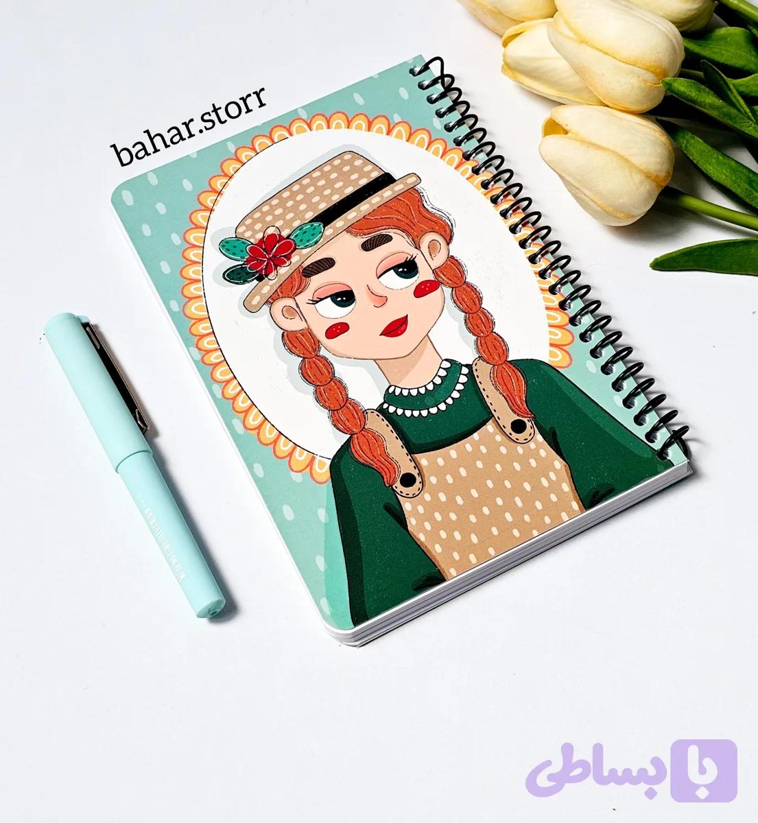 دفترچه یادداشت خط دار ۸۰ برگ