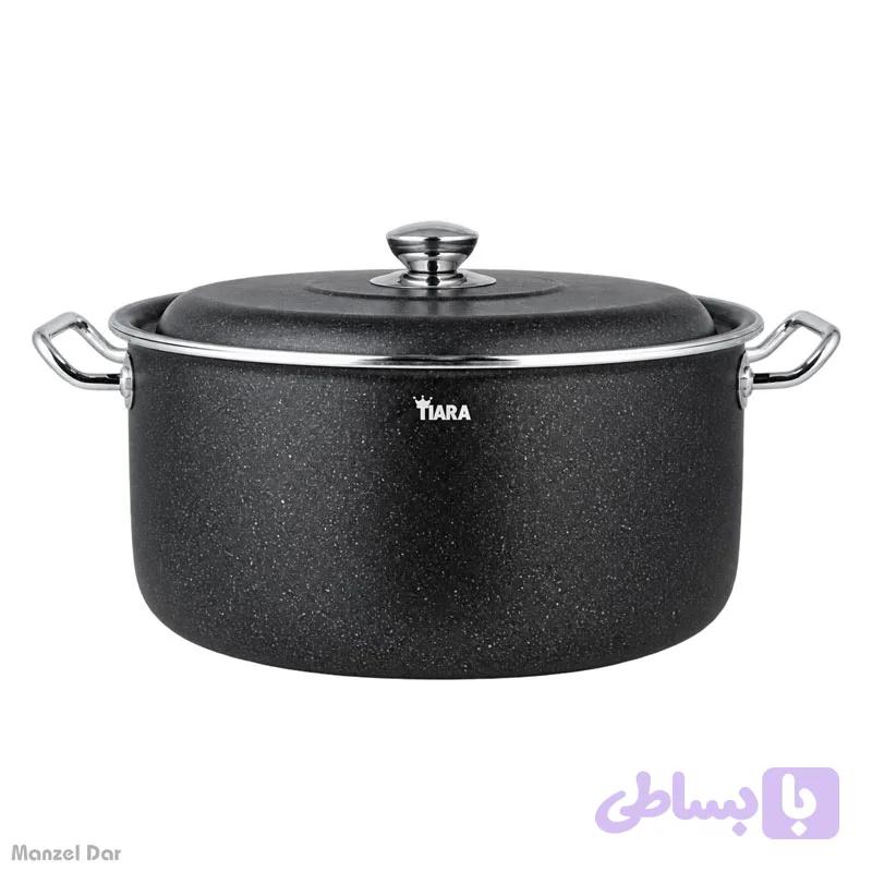 قابلمه تیارا مدل گرانیتی سایز 54 درب فلزی — تصویر 1