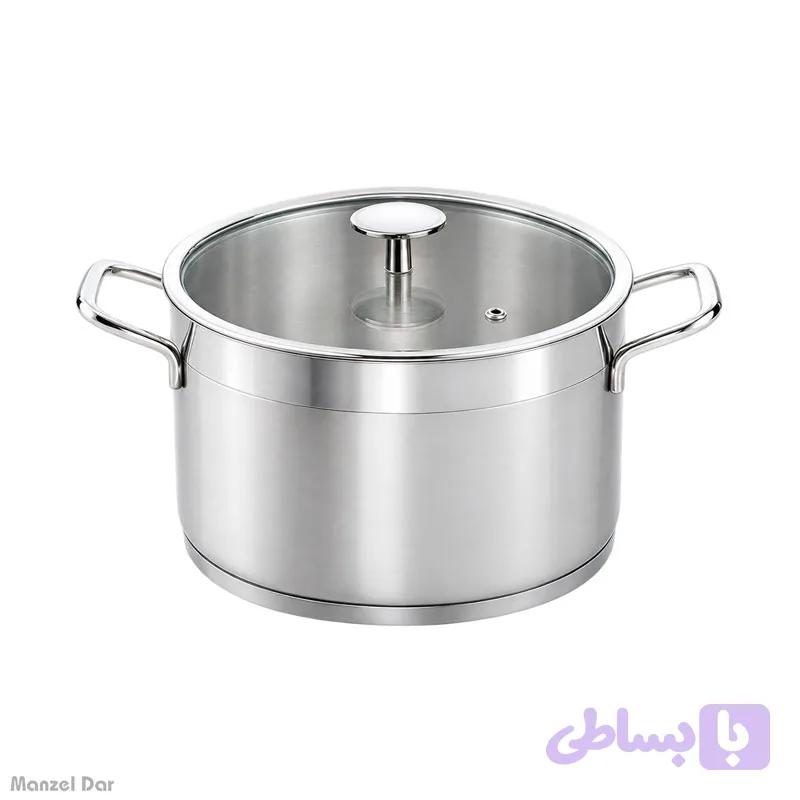 قابلمه استیل کاندید مدل دانته سایز 22 — تصویر 1