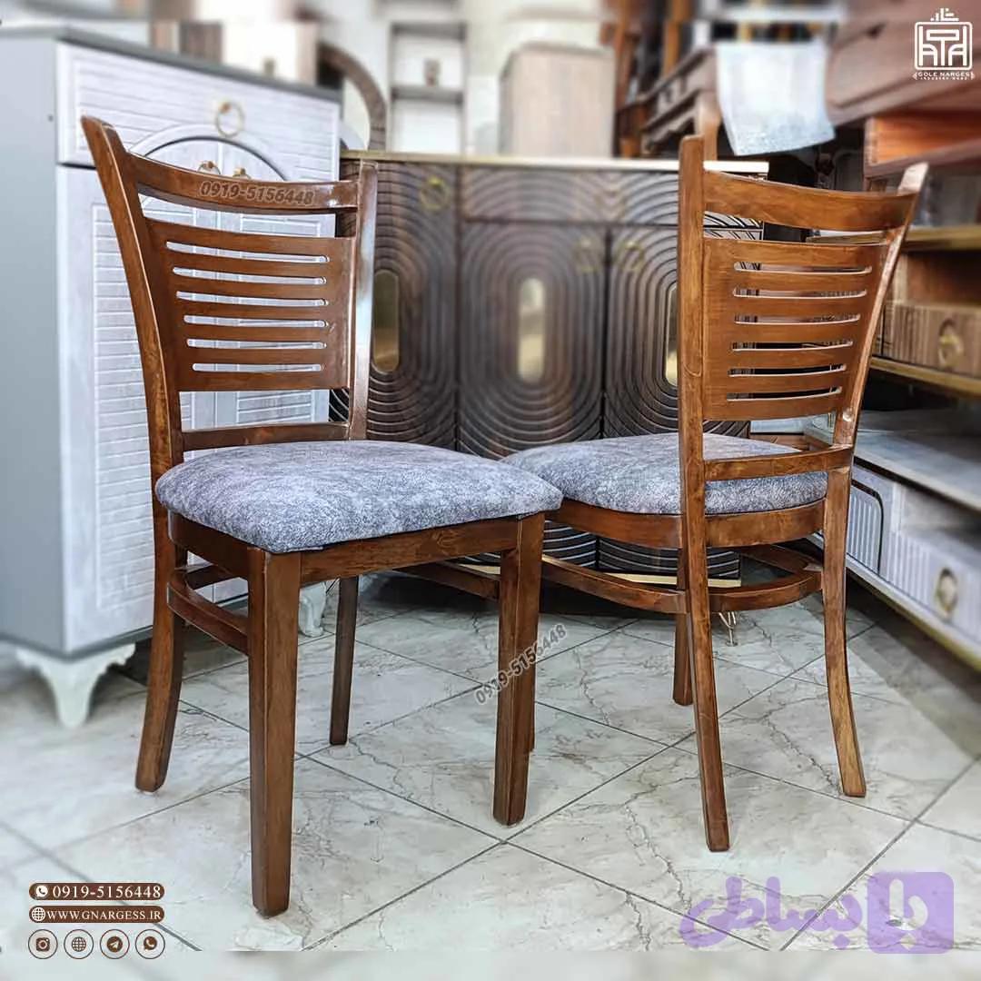 صندلی چوبی مدل آمریکایی فروش اقساطی — تصویر 1