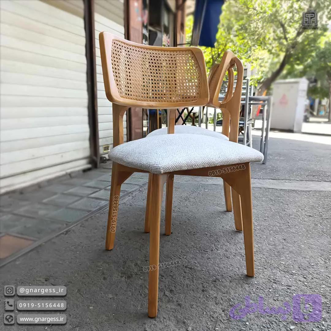 صندلی حصیری راش — تصویر 1