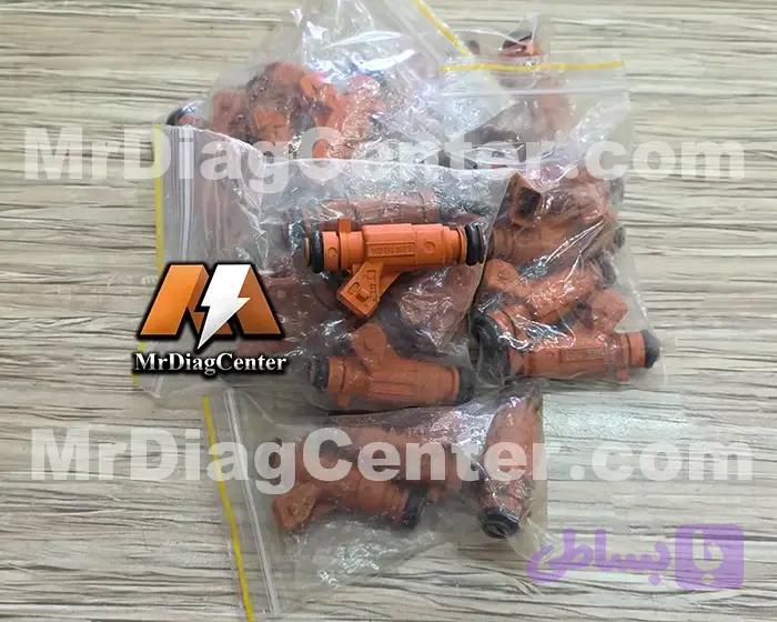سوزن انژکتور نارنجی اروپایی TU5 و EF7 (بسته 4 عددی)