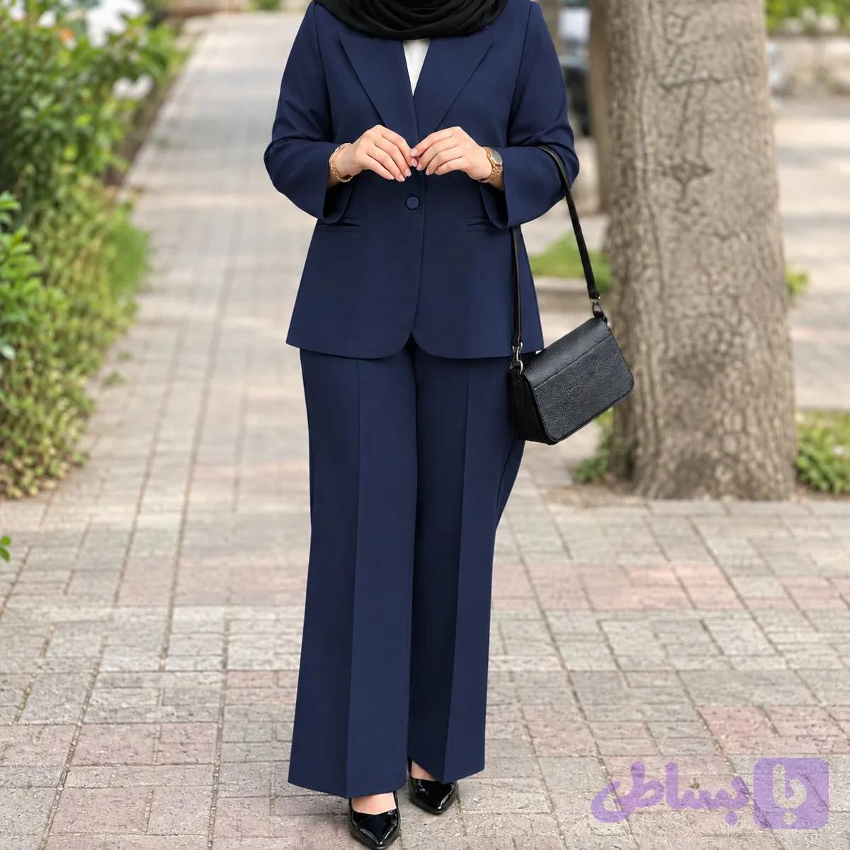 کت وشلوار کرپ مازراتی — تصویر 1