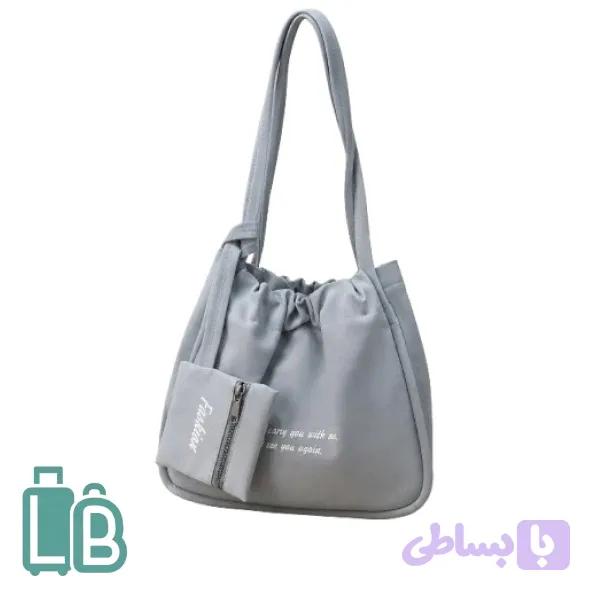 کیف دوشی زنانه طوسی – کد 1126