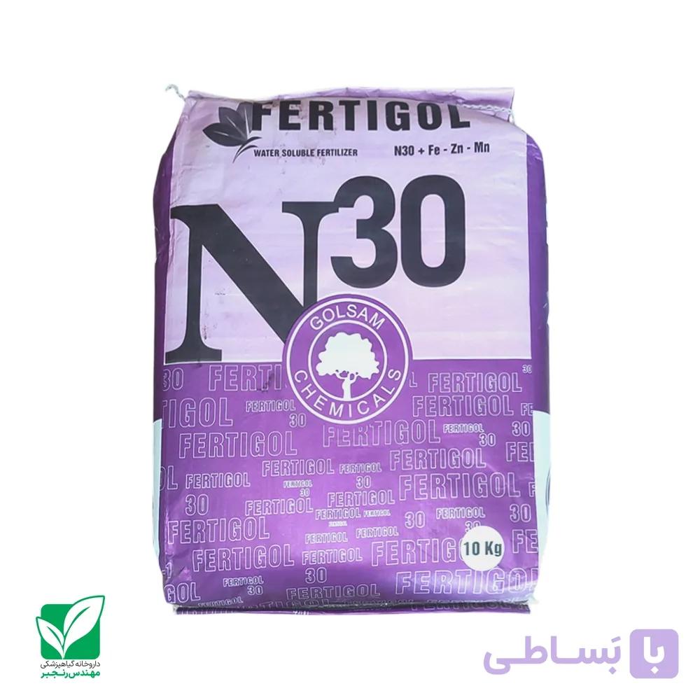 کود معجزه گر N30 10کیلویی فرتی گل گل سم