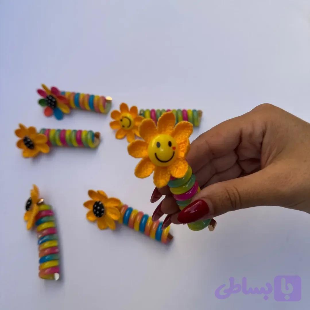 گیره موی سیم تلفنی فنری