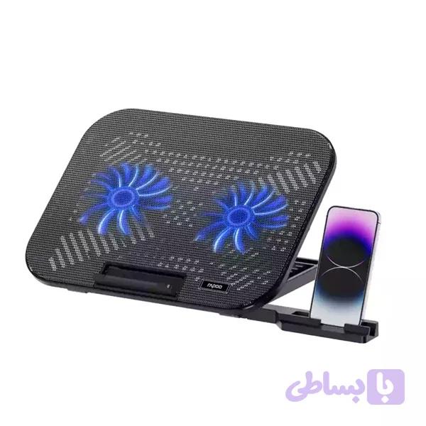 کول پد 2 فن RAPOO CF200 — تصویر 1