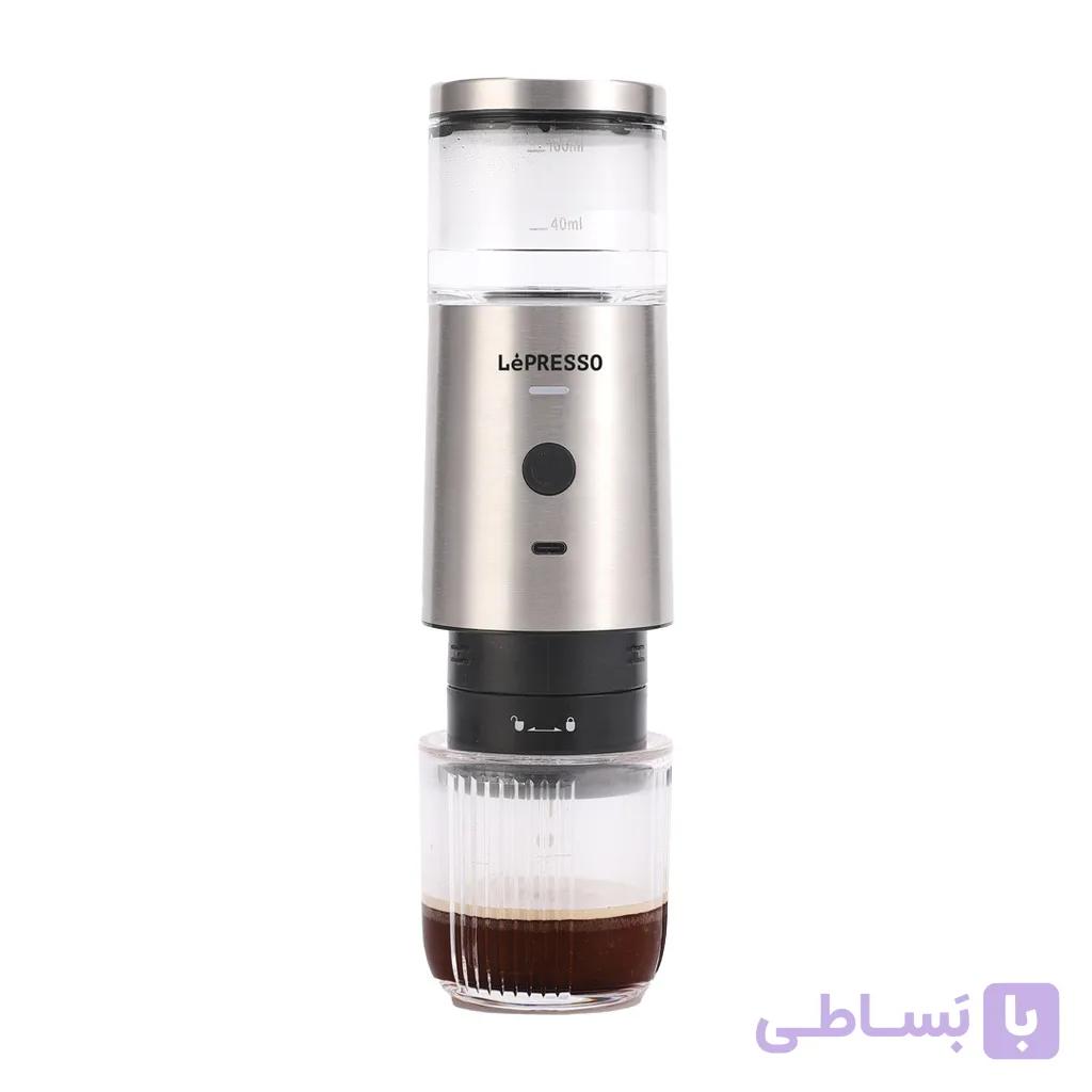 اسپرسوساز شارژی قابل حمل استیل لپرسو LPSTPEM — تصویر 1