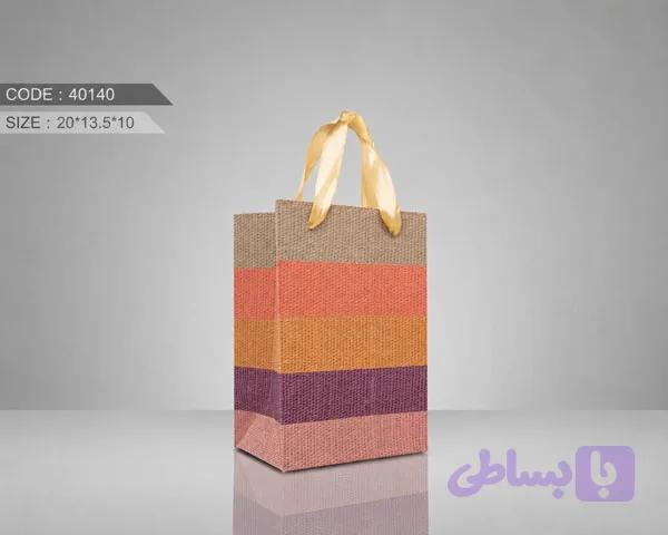 ساک دستی ادکلنی کد40140 سایز10×13×20 (عمده)