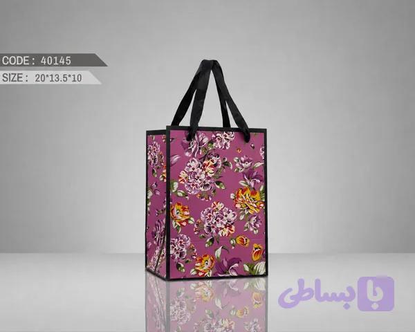 ساک دستی ادکلنی کد40145 سایز10×13×20 (عمده)