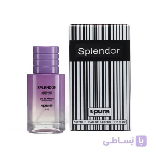 عطر مردانه پورا رایحه Splendor Seris حجم 35 میل