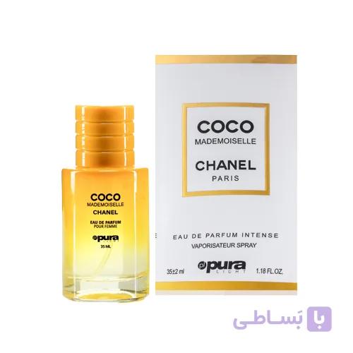 عطر زنانه پورا رایحه Coco Mademoiselle حجم 35 میل
