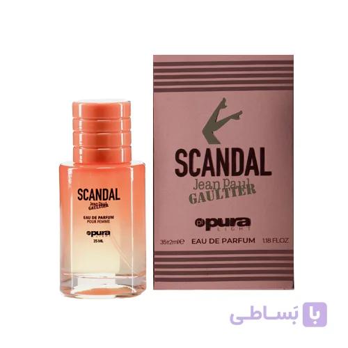 عطر زنانه پورا رایحه Scandal Gauliter حجم 35 میل