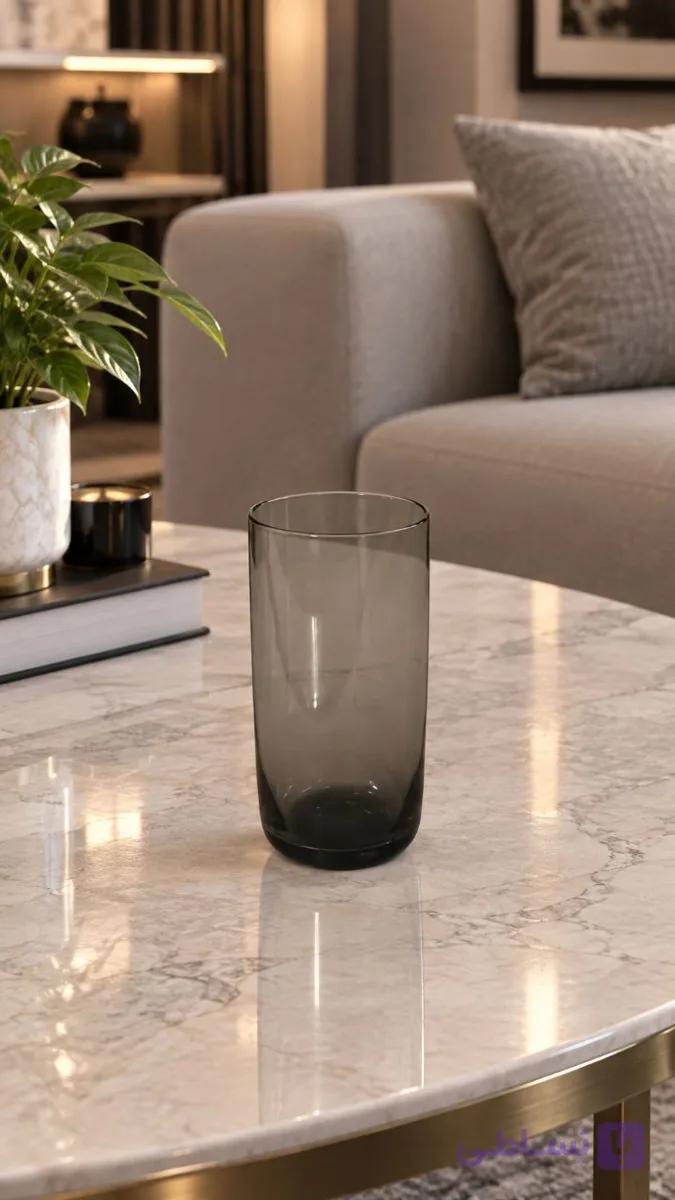 لیوان آیکونیک دودی پاشاباغچه کد 420805 — تصویر 1