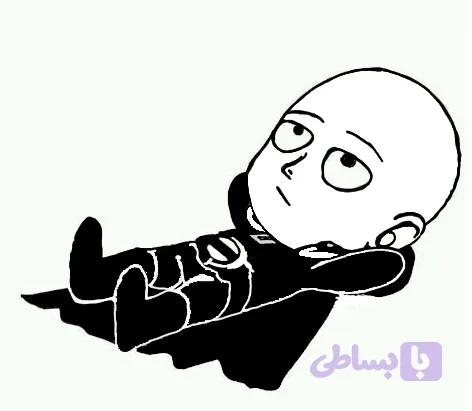 استیکر چوبی دیواری انیمه One Punch Man