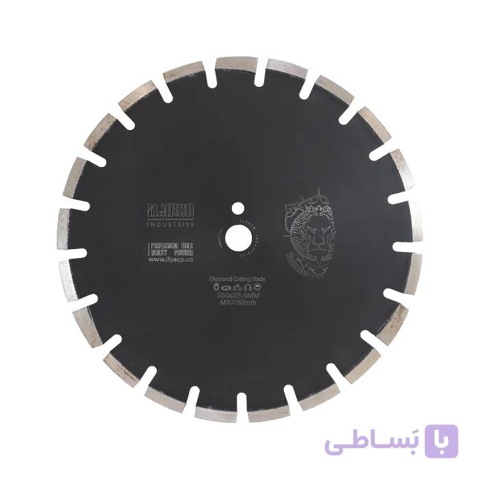 دیسک آسفالت بر سوپر مشکی ایلیاکو — تصویر 1