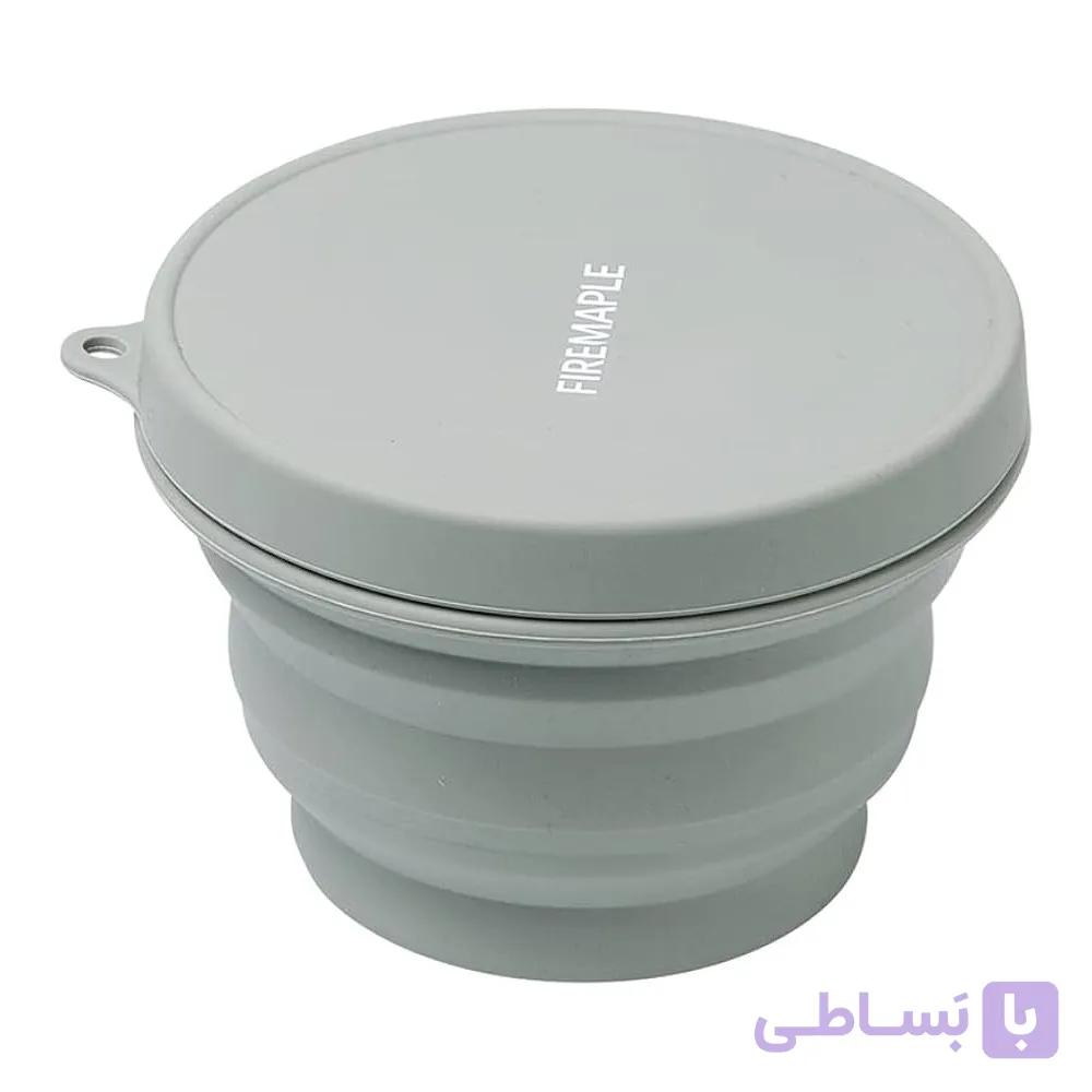 کاسه تاشو 1 لیتری سیلیکونی فایرمپل firemaple — تصویر 1